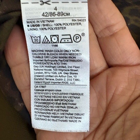 Banana Republic Bias Leopard Print Maxi Dress - Picture 11 of 11